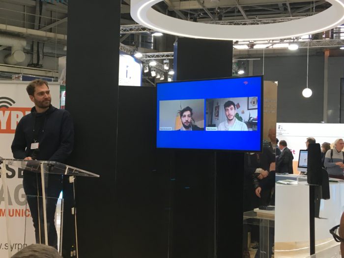 Rémi Castan et henri Desmecht lauréats du concours pour leur vidéo de "Gestion intégrée de la flore adventice"